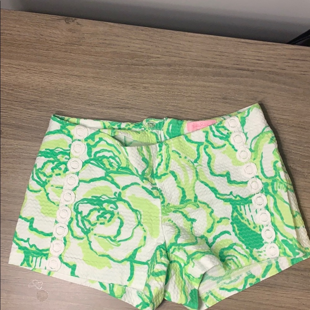 Lilly Pulitzer Green Shorts